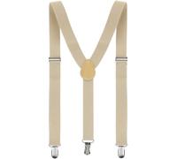 sourcing map Women Suspenders Metal Clips Adjustable Elastic Band Y Shaped