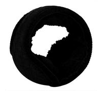 sourcing map Women's Winter Ear Warmers Knit Fleece Outdoor Foldable Earmuffs Black-Knit flowers Surface M(17.3"x4.7")