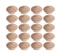 sourcing map Wood Button Plugs 0.47 Inch Oak Hardwood Screw Hole Furniture Plugs 50 Pack