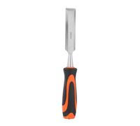 sourcing map Wood Chisel 24mm CR-V Steel Beveled Edge Blade Wood Working Chisel Woodworking Tools with Plastic Handle for Carving Woodworking DIY Projects