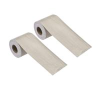 sourcing map Wood Grain Repair Tape, 2 Inch x 33 Feet Self Adhesive Wood Grain Tape Multi-Purpose Wallpaper Border Trim for Furniture Floors Windows Doors Tables Home, Brown, 2 Roll