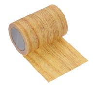 sourcing map Wood Grain Repair Tape, 80mm x 4.57m Self Adhesive Wood Grain Colored Duct Tape Waterproof Repair Patch for Furniture Floor Scratch Fix, Baseboards, DIY Decor, Golden Oak