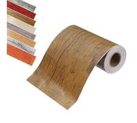 sourcing map Wood Grain Tape, 2" x 33Ft Self-Adhesive Wooden Grain Repair Tape Simulated Repair Patch for Wall Corner Table Door Baseboards Floor Sofa Furniture Home Decor Light Coffee