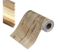 sourcing map Wood Grain Tape, 2" x 33Ft Self-Adhesive Wooden Grain Repair Tape Simulated Repair Patch for Wall Corner Table Door Baseboards Floor Sofa Furniture (Grey/Brown Maple)
