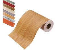 sourcing map Wood Grain Tape, 2" x 33Ft Self-Adhesive Wooden Grain Repair Tape Wood-Colored Tape Repair Patch for Wall Corner Table Door Baseboard Floor Sofa Furniture Home Decor(Light Yellow)