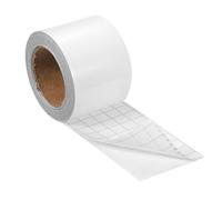 sourcing map Wood Grain Tape, 2" x33 Ft Self Adhesive Wood Grain Repair Patch for Baseboards, Doors, Floor Repair, Furniture Home Decor Pearl White