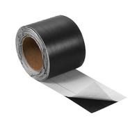 sourcing map Wood Grain Tape, 2" x33 Ft Self Adhesive Wood Grain Repair Patch for Baseboards, Doors, Floor Repair, Furniture Home Decor Black Wood