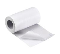 sourcing map Wood Grain Tape, 3.94" x33 Ft Wall Paper Border Sticker Self-Adhesive Wood Grain Repair Patch for Wall Corner Table Door Sofa Furniture Home Decor (White)