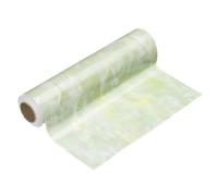 sourcing map Wood Grain Wallpaper Border 20cm x 5 Meters PVC Self-Adhesive Textured Frame Sticker Waterproof Wall Decorative Wallpaper for Floor Door Table Cabinets Desk, Agate Green