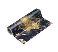 sourcing map Wood Grain Wallpaper Border 20cm x 5 Meters PVC Self-Adhesive Textured Frame Sticker Waterproof Wall Decorative Wallpaper for Floor Door Table Cabinets Desk, Sapphire Blue