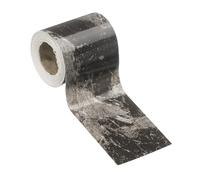 sourcing map Wood Grain Wallpaper Border 5cm x 5 Meters PVC Self-Adhesive Textured Frame Sticker Waterproof Wall Decorative Wallpaper for Floor Door Table Cabinets Desk, Black Stone