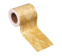 sourcing map Wood Grain Wallpaper Border 5cm x 5 Meters PVC Self-Adhesive Textured Frame Sticker Waterproof Wall Decorative Wallpaper for Floor Door Table Cabinets Desk, Yellow Stone