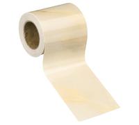 sourcing map Wood Grain Wallpaper Border 5cm x 5 Meters PVC Self-Adhesive Textured Frame Sticker Waterproof Wall Decorative Wallpaper for Floor Door Table Cabinets Desk, Agate White