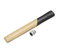 sourcing map Wood Sledge Hammer Handle 10.6" Hammer Wooden Replacement Handles with Round Wedges for 3lb Round Octagonal Head Decking Framing Carpentry Construction DIY Sledge Axe Tools