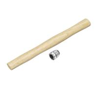 sourcing map Wood Sledge Hammer Handle 13.6" Hammer Wooden Handles | Replacement with Round Wedges for 2lb Round Octagonal Head Decking Framing Carpentry Construction DIY Sledge Axe Tools