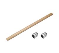 sourcing map Wood Sledge Hammer Handle 31.5" Hammer Wooden Replacement Handles with Round Wedges for 6lb Round Octagonal Head Decking Framing Carpentry Construction DIY Sledge Axe Tools