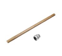 sourcing map Wood Sledge Hammer Handle 35.4" Hammer Wooden Replacement Handles with Round Wedges for 6lb Round Octagonal Head Decking Framing Carpentry Construction DIY Sledge Axe Tools