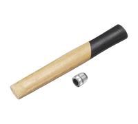 sourcing map Wood Sledge Hammer Handle 9.8" Hammer Wooden Replacement Handles with Round Wedges for 2lb Round Octagonal Head Decking Framing Carpentry Construction DIY Sledge Axe Tools