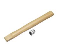 sourcing map Wood Sledge Hammer Handle with Round Wedges 12.6" | Hammer Wooden Replacement Handles for 2lb Round Octagonal Head Decking Framing Carpentry Construction DIY Sledge Axe Tools