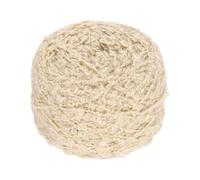 sourcing map Wool Acrylic Fancy Loop Yarn, 1-Ply Wool Roving Luxurious and Soft Yarn Fiber Curly Hair Coils Felt for Hand Knitting Crocheting (50 Grams, Deep Apricot)