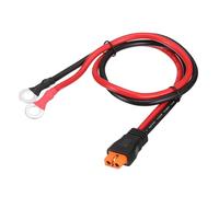 sourcing map XT60i to O Ring Terminal Cable, 10AWG 1.6FT 600V XT60i Female to O Ring Eyelet Terminal Plug Connector for Lithium Batteries Solar Power Systems FPV Racing Drones
