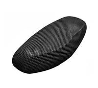 sourcing map XXL Black Motorcycle Net Mesh Seat Full Cover Breathable Cushion