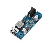 sourcing map XY-3606 Buck Converter Voltage Regulator 9-36V to 5.2V 6A Step Down Power Module for Power Adjustment Power Transformers, Blue