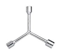 sourcing map Y-Shaped 3 Way Socket Wrench 11mm 13mm 15mm Y-Type 6-Point Hexagon Spanner Hex Wrench Torque Spanner Socket for Car Motorcycle Repair Hardware Tools