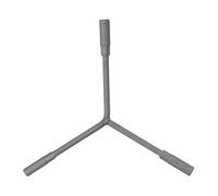 sourcing map Y-Shaped 3 Way Socket Wrench 8mm 9mm 10mm Long Arm Y-Type 6-Point Hexagon Spanner Hex Wrench Torque Spanner Socket for Car Motorcycle Repair Hardware Tools, Grey