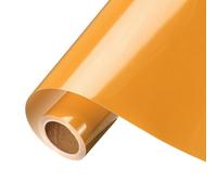 sourcing map Yellow Heat Transfer Vinyl, 10 Inch x 8ft Iron-on Vinyl Roll for Decal Cutting, Signs, Scrapbooking, DIY Craft, Home Decoration