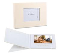 Sourcingbay Video Greeting Card | 7 Inch Digital Photo Album with Linen Cover | 4GB IPS Screen | USB-C Rechargeable | Personalized Gift for Her Him Mom Dad