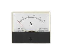 Sourcingmap 0-50V DC Voltage Panel Meter Analog Voltmeter Gauge New