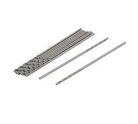 Sourcingmap 0.6mm Drilling Diameter 30mm Length HSS Straight Shank Twist Drill Bit 10pcs