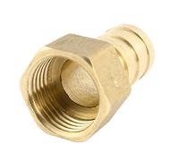 sourcingmap 1/2 BSP Female to 16mm Hose Barb Air Fuel Gas Pipe Quick Connector
