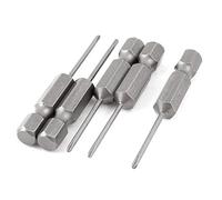 Sourcingmap 1/4 Inch Hex Shank 1.5mm PH000 Magnetic Phillips Screwdriver Bits 5pcs