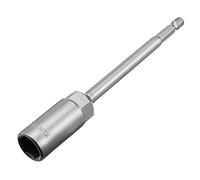 Sourcingmap 1/4" Quick-Change Hex Shank 14mm Nut Setter Driver Drill Bit, 150mm Length, Metric No-Magnetic