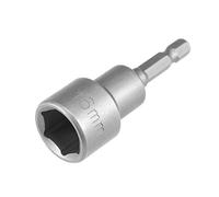 Sourcingmap 1/4" Quick-Change Hex Shank 16mm Magnetic Nut Setter Driver Drill Bit, 65mm Length, Metric