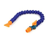 sourcingmap 1/4BSP Thread Plastic Flat Spout Flexible Water Oil Coolant Pipe Hose w Switch