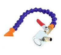 Sourcingmap 1/4PT Thread Dia Adjustable Magnetic Base Coolant Oil Water Hose Pipe
