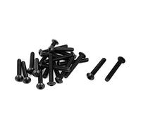 Sourcingmap #10-32 x 1-1/4"UNF 10.9 Alloy Steel Hex Socket Button Head Screw 20Pcs
