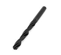 Sourcingmap 10.7mm Cutting Dia HSS Straight Shank Twist Drilling Bit Black