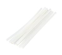 Sourcingmap 10 Pcs 11mm x 300mm Hot Melt Glue Adhesive Stick Clear for Electric Tool Heating Gun