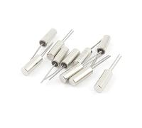 Sourcingmap 10 Pcs 3mmx8mm 32768HZ 32.768KHz Cylinder Shaped Crystal Oscillators