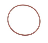 sourcingmap 10 Pcs 65mm OD 2.5mm Thickness Dark Red Silicone O Rings Oil Seals Gasket