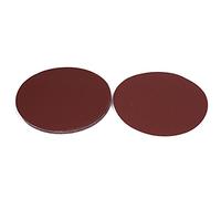 Sourcingmap 10 Pcs 7" Diameter 150 Grit Abrasive Hook and Loop Sanding Sand Paper Disc Brown