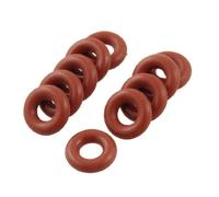 Sourcingmap 10 Pcs Silicone O Ring Seal Sealing Gasket 5mm x 11mm x 3mm