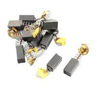 Sourcingmap 10 Pcs Spare Part Electric Drill Motor 13mm x 6mm x 7mm Carbon Brushes