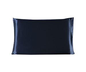 Sourcingmap 100% Pure Mulberry Charmeuse Silk Pillowcase Pillow Case Cover for Hair & Skin 19 Momme 350tc Standard Size 20x26 Inch/51x66cm Royal Blue (1-Piece)