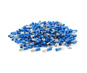 Sourcingmap 1000 Pcs FDD2-250 Insulated Female Spade Terminal Connector for AWG 16-14 Wire
