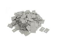 Sourcingmap 1000pcs Silicone Thermal Heatsink Insulator Pads 19mmx13mmx0.3mm Gray for TO-220